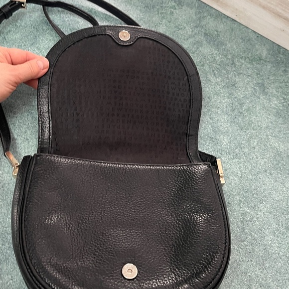 kate spade Black Pebbled Leather Crossbody Bag - Picture 12 of 14